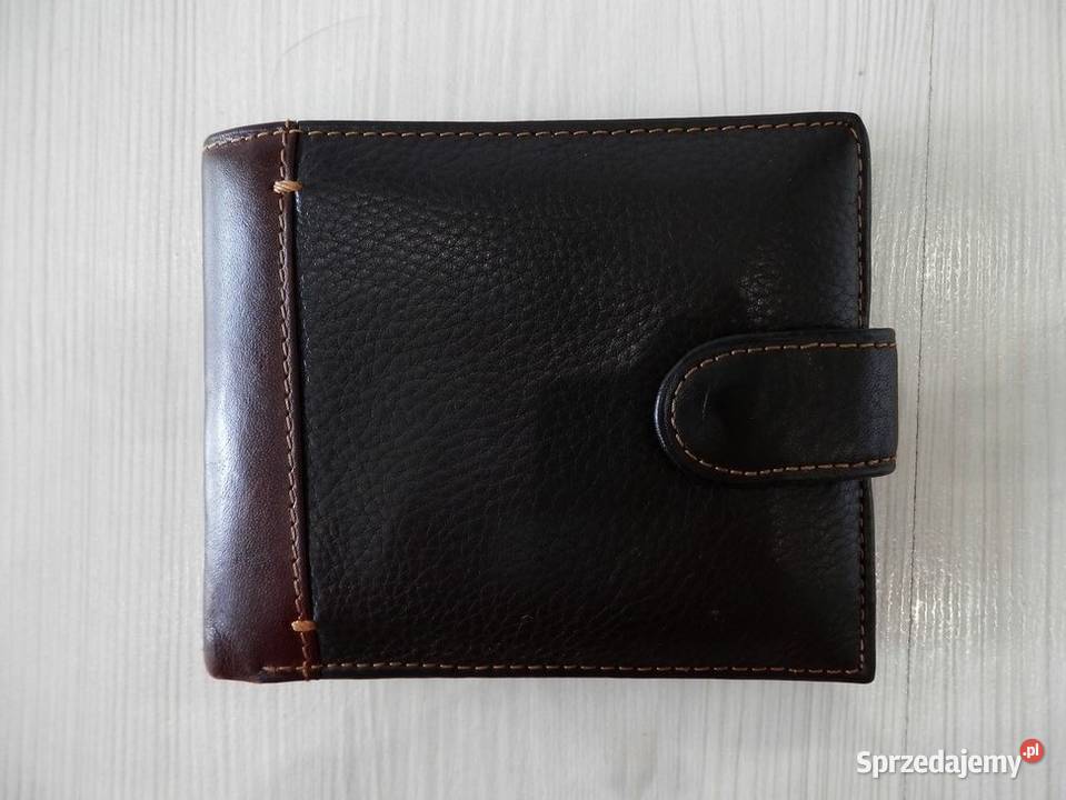 Portfel Męski Skórzany Marks Spencer na Prezent Łomża