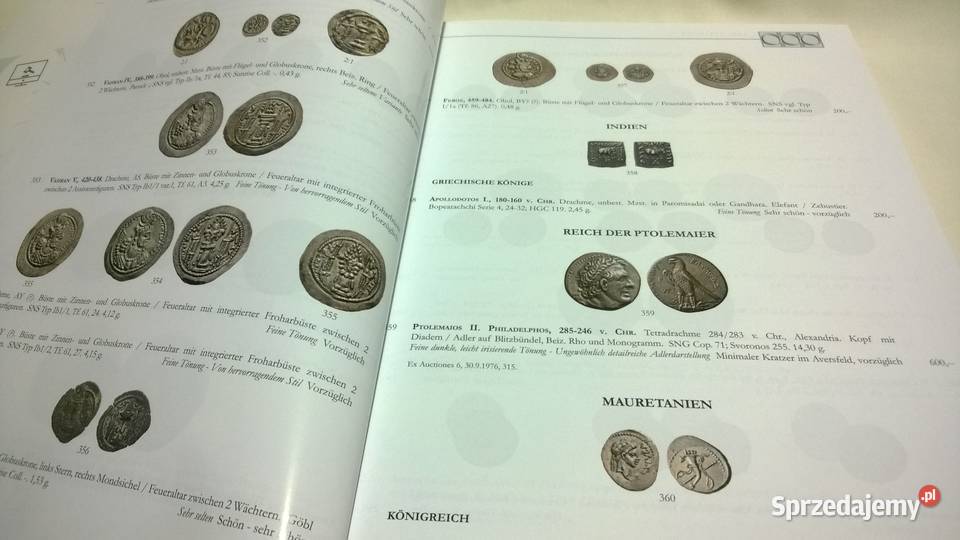katalog aukcyjny Dr Busso Peus Nachf 150 jahre Numizmatyka Warszawa