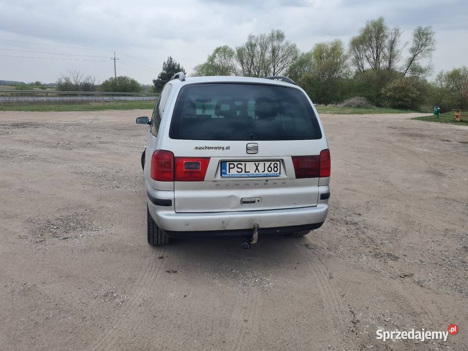 Seat alahambra 2008 nieuszkodzony Słupca sprzedam