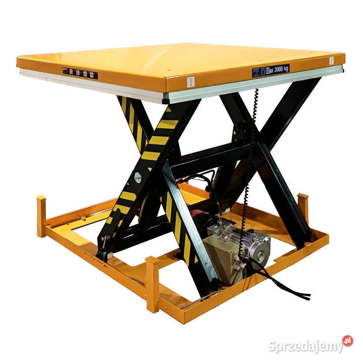 VIBERSYSTEM PTP2000 HYDRAULICZNY NOŻYCOWY STÓŁ Mikołów