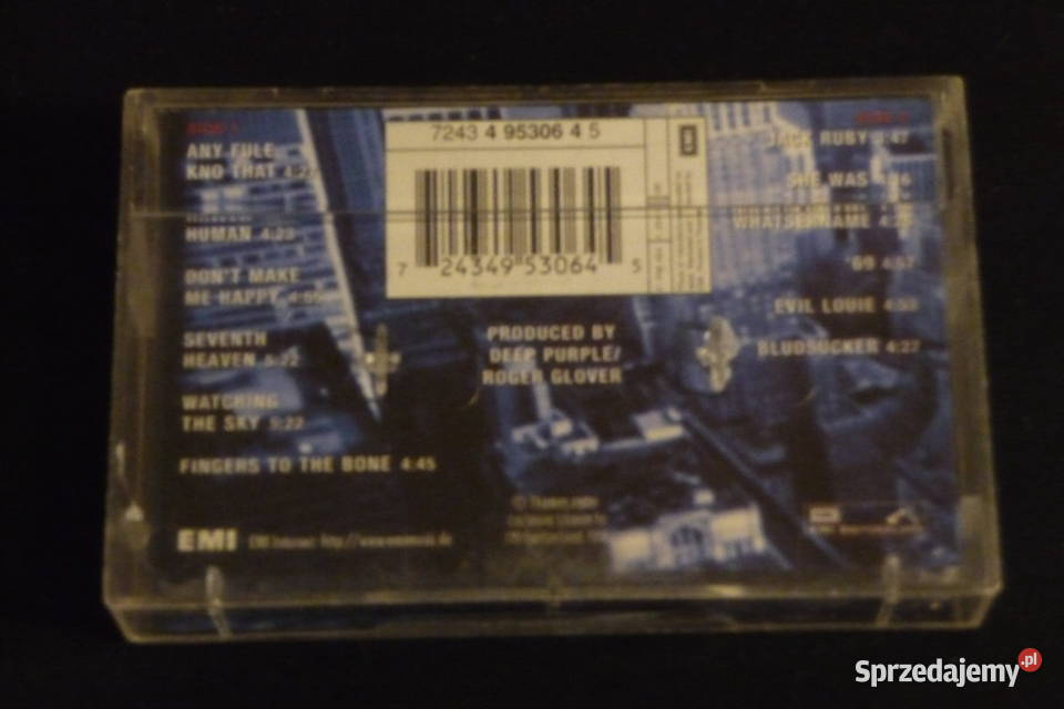 Deep Purple Abandon kaseta magnetofonowa Lublin sprzedam