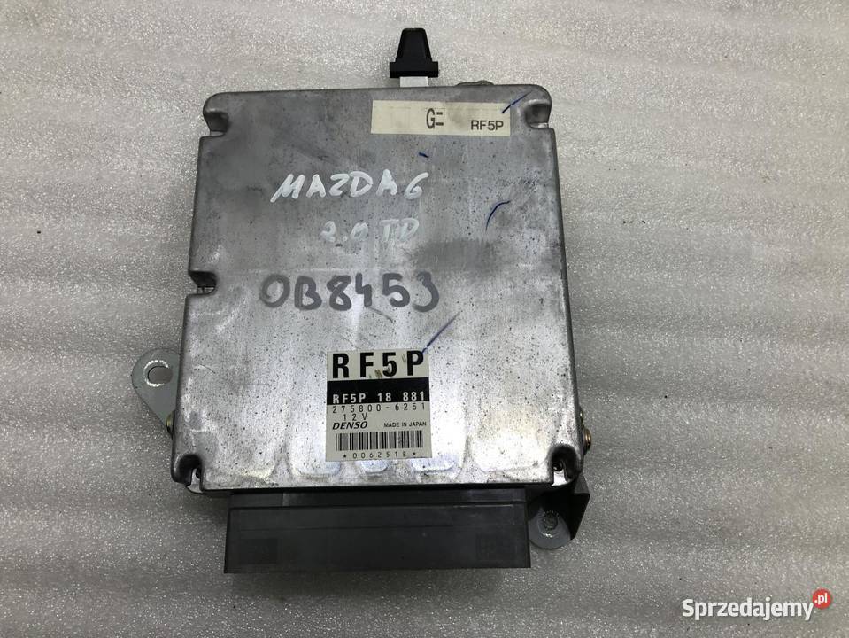 STEROWNIK SILNIKA MAZDA 6 GG 2758006251 20CITD Komputery wielkopolskie