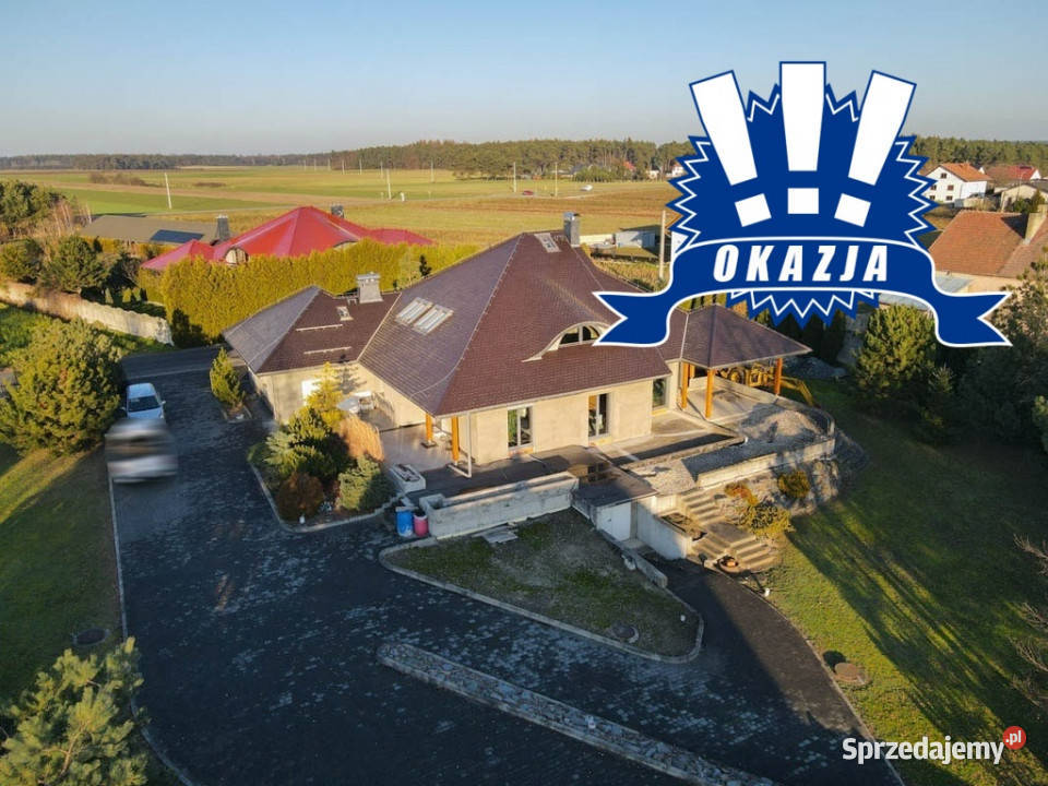Dom na sprzedaż pow 282 m2 dz 39 ar Gogolin garaż