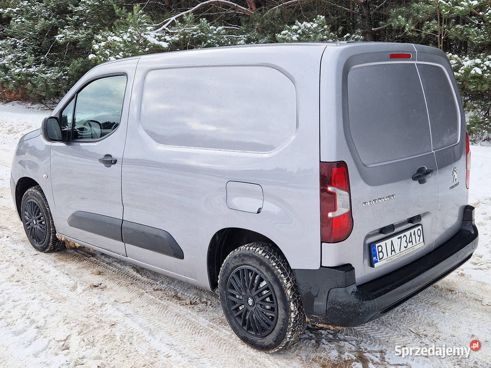 Peugeot Partner Furgon Premium Standard 2020 VAT 77000km podlaskie Białystok