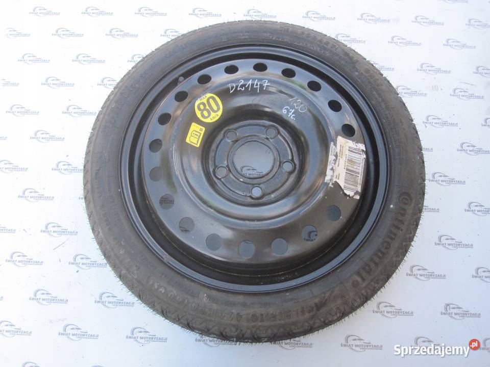 OPEL INSIGNIA koło dojazdowe 1257017 98M 5x120 Kielce