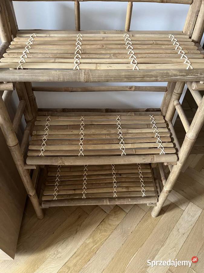 Półki bambusowe Regał Warszawa