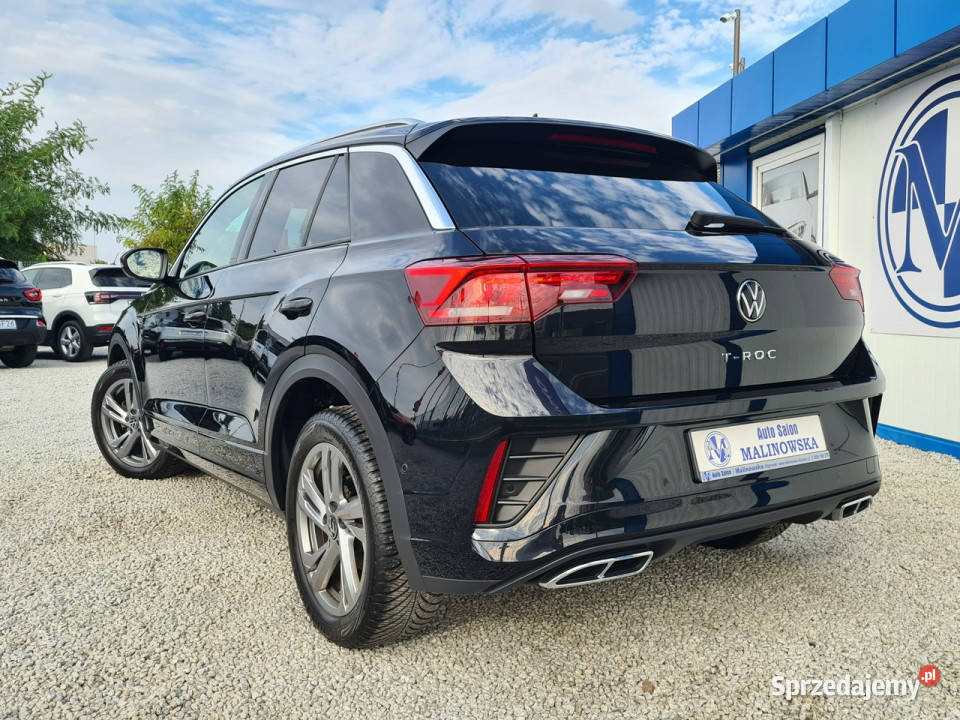 Volkswagen TRoc RLine Navi PDC Kamera Full Led isofix Wągrowiec sprzedam