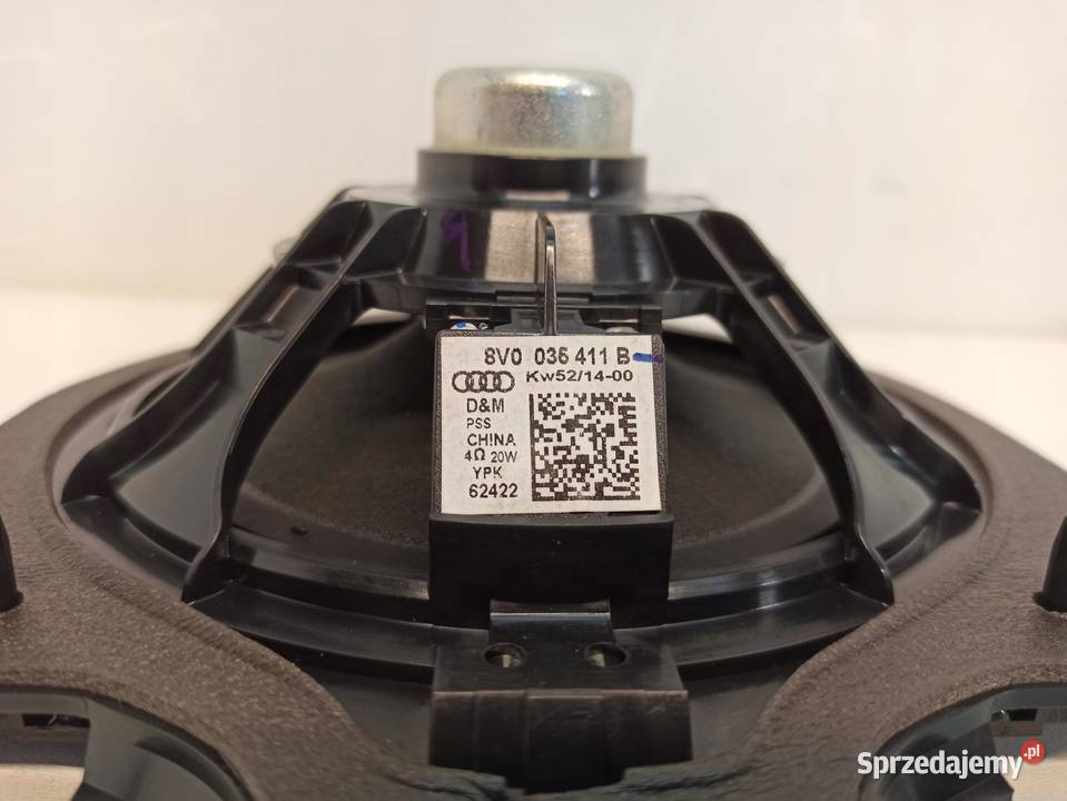 AUDI A3 8V CABRIO GŁOŚNIK DRZWI TYŁ 8V0035411B osobowe dolnośląskie sprzedam