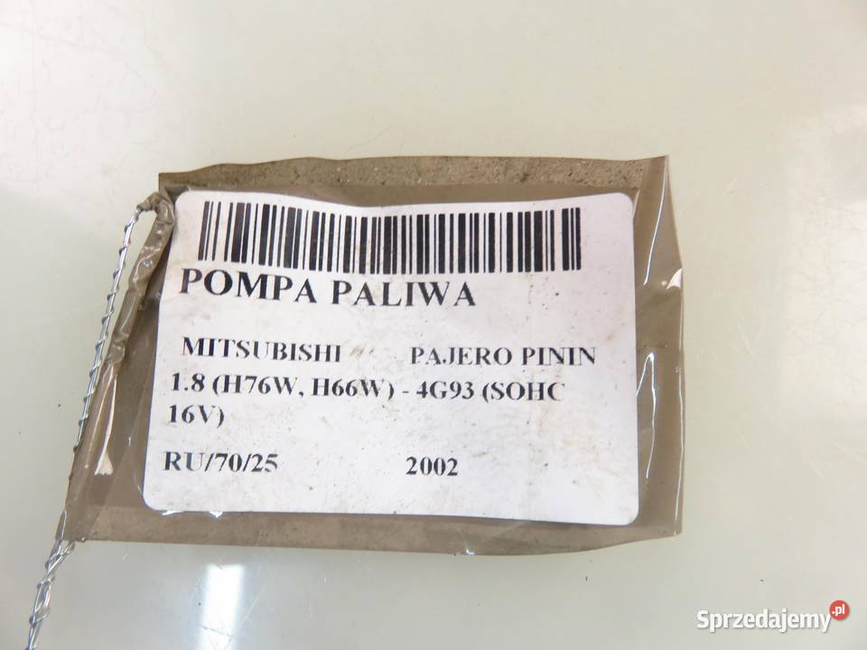 POMPA PALIWA MITSUBISHI PAJERO PININ 18 MR512042