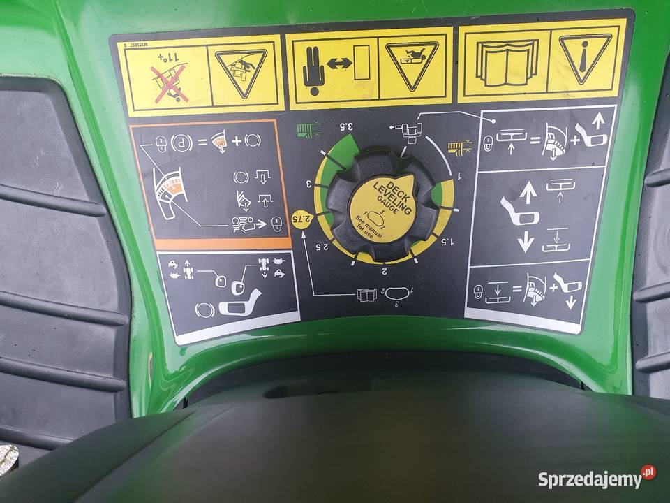 Traktorek kosiarka John Deere X300R Kawasaki 18