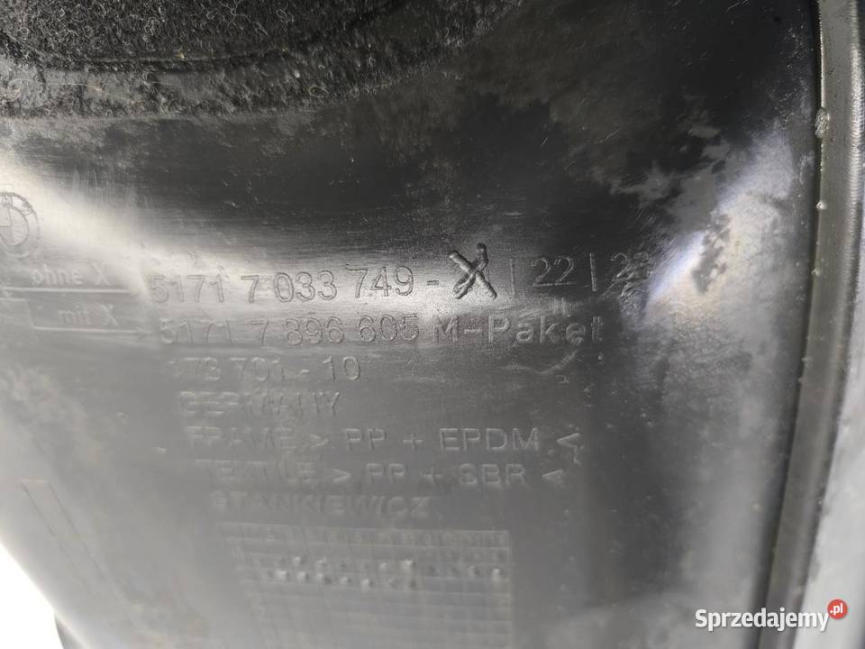 NADKOLE LEWY PRZÓD BMW E61 7896605 wielkopolskie
