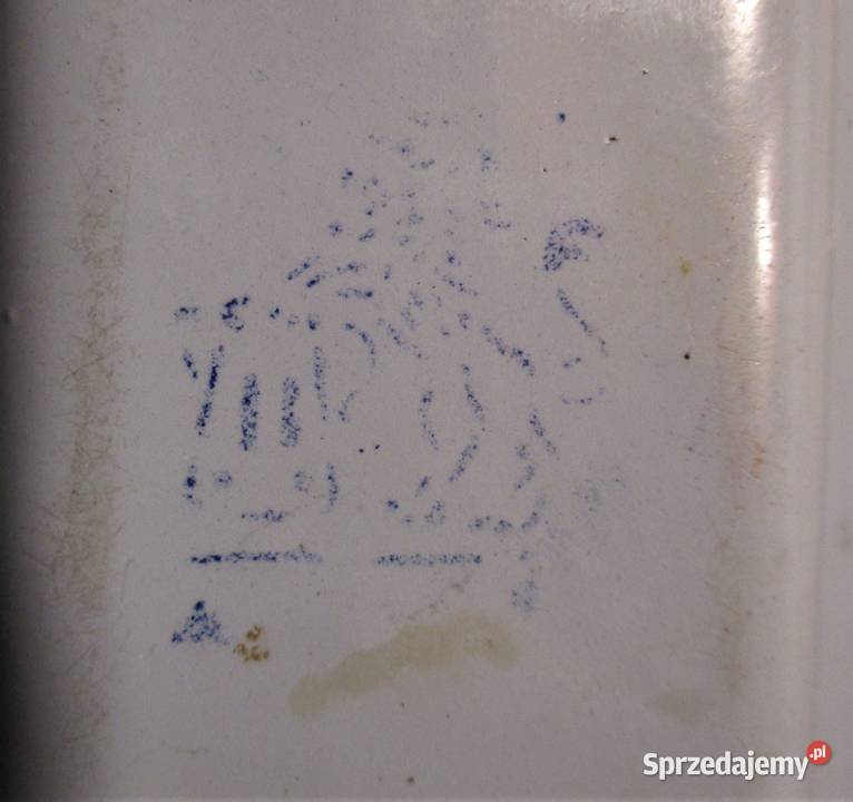 Międzywojnie Emaliowana Patera Taca Owalna sprzedam