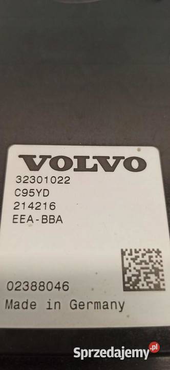 VOLVO V60 CC PRZETWORNICA ŁADOWANIA 32301022 osobowe Czujniki i sterowniki świateł