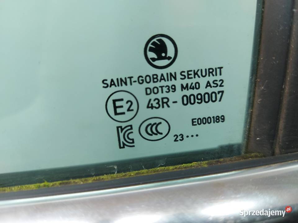 SKODA Enyaq 5LA iV85 Drzwi tył lewe 2023 AS2