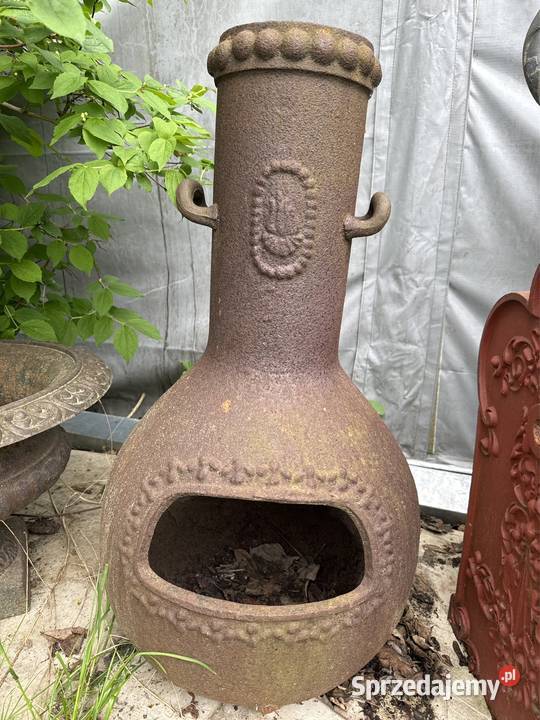 Grill żeliwny stary kominek z żeliwa 90 Bystrzyca Kłodzka