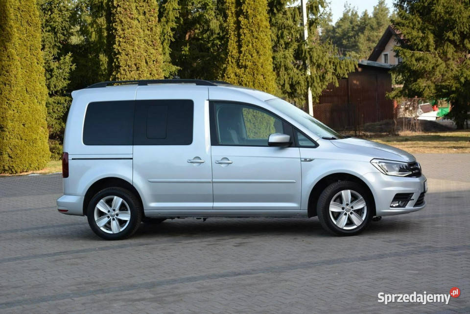 Volkswagen Caddy DSG Ledy Radar ACC Hak Kamera Ostrów Mazowiecka