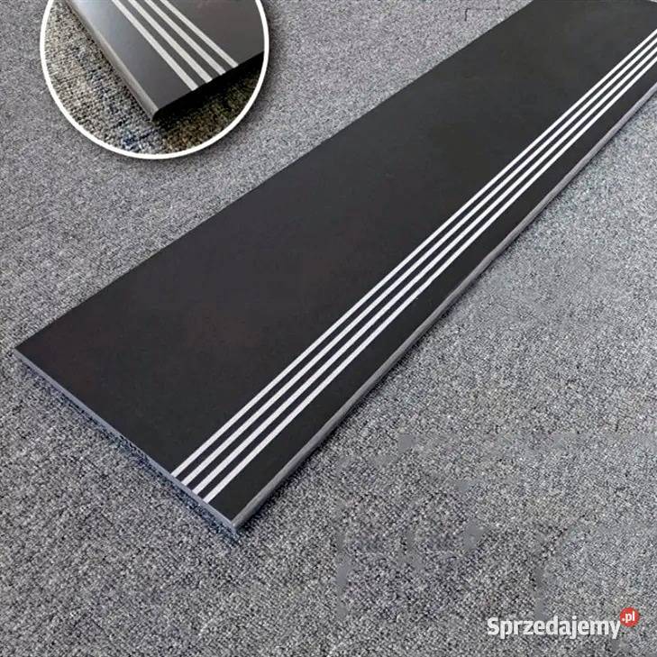 Grafitowe płytki schodowe 100x30 łódzkie Łask
