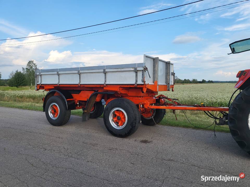Przyczepa rolnicza Metanova TZB3 wywrotka stan Góra Kalwaria sprzedam