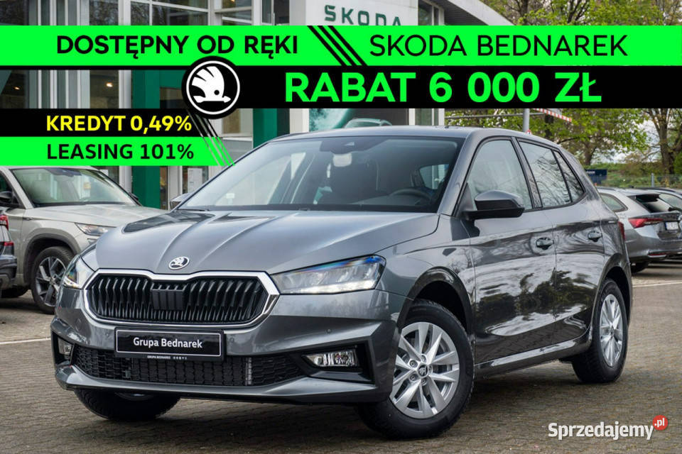 koda Fabia Drive 10 TSI 95 Dostępny ręki IV 2021 pełny VAT Łódź