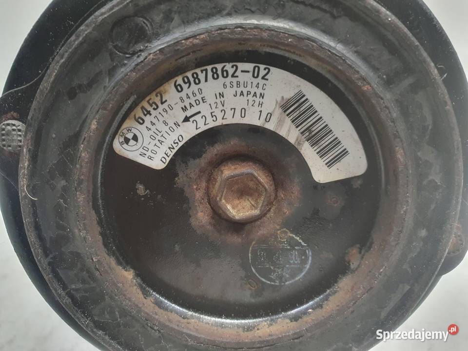 BMW E87 20 D SPRĘŻARKA KLIMATYZACJI pompa Janów