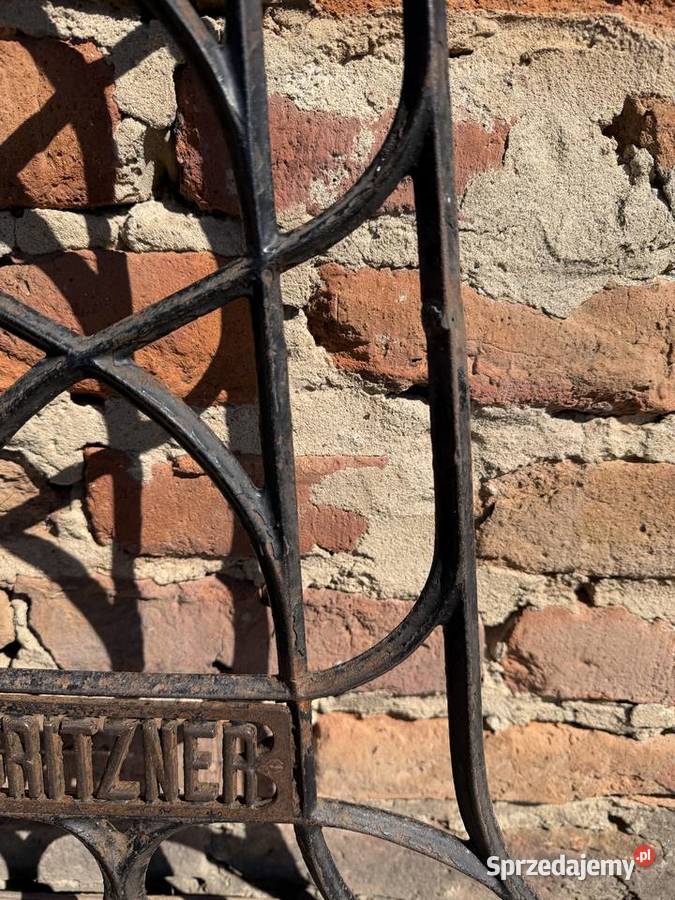 STARA ŻELIWNA NOGA PODSTAWA MASZYNY STARA Bielawa