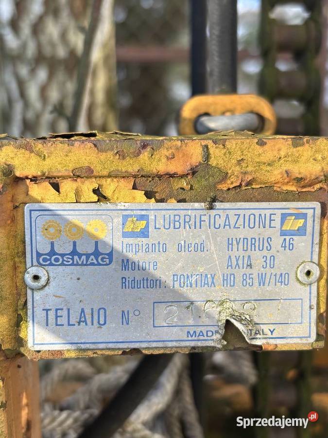 Maszt sztaplarka do ciągnika widlaka łódzkie sprzedam