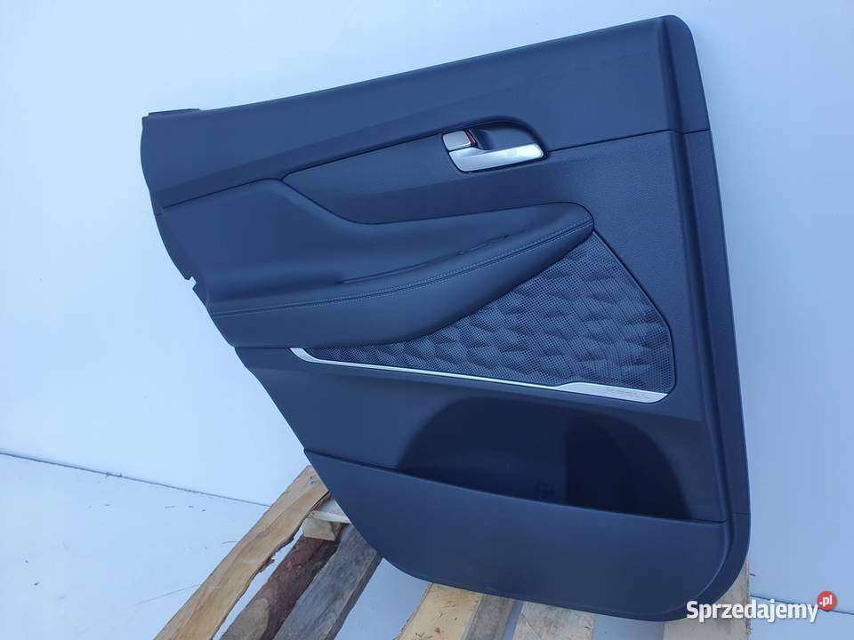 Hyundai Santa Fe IV TAPICERKA TYLNYCH BOCZEK Rudka