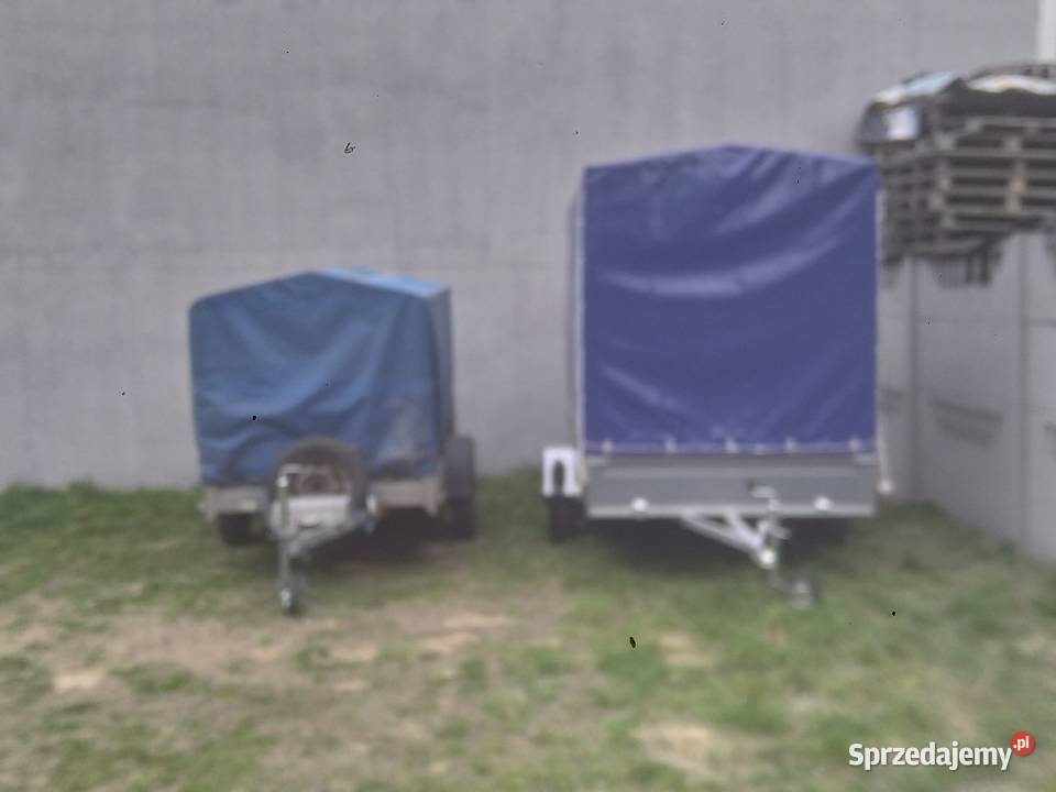 Mam do wynajęcia przyczepki z plandeką Neptun Do samochodów osobowych sprzedam