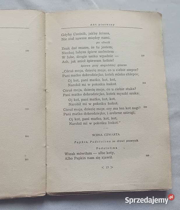 Aleksander Fredro Zemsta PIW 1953 r Wydpowojenne
