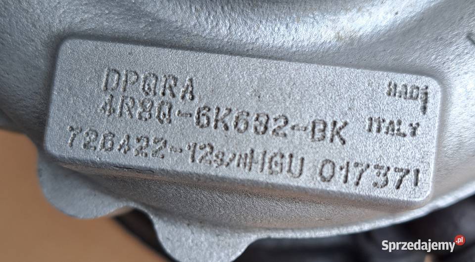 Turbosprężarka Jaguar SType X200 XF X250 27D Mielęcin sprzedam