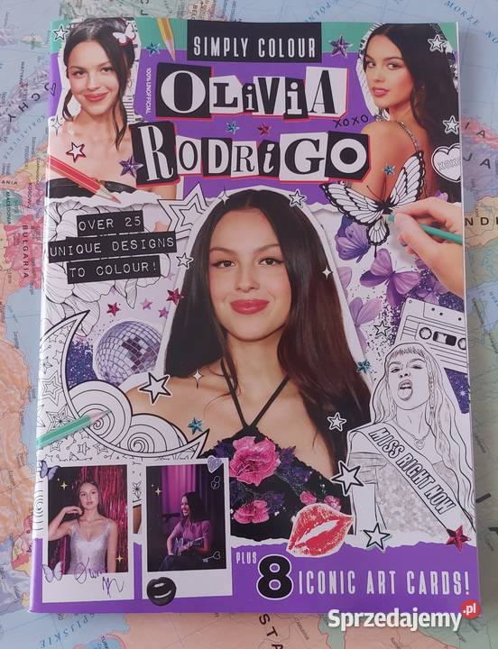 Zagraniczna limitowana kolorowanka Olivia Częstochowa