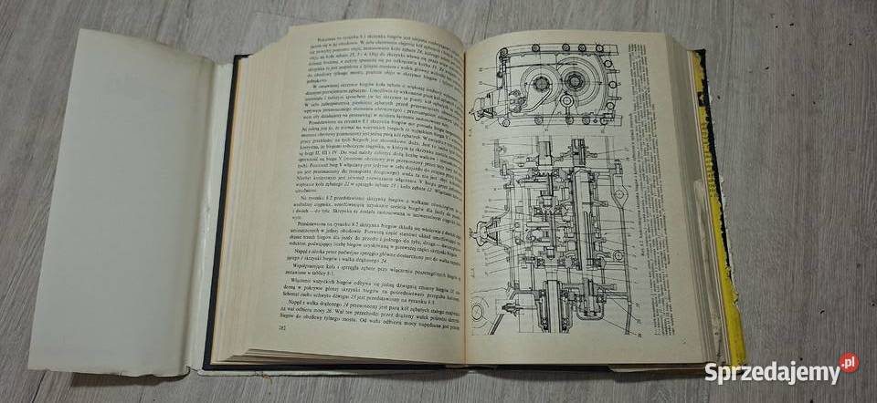 Ciągniki Teoria ruchu i konstruowanie 1974 PRL Łęczyca