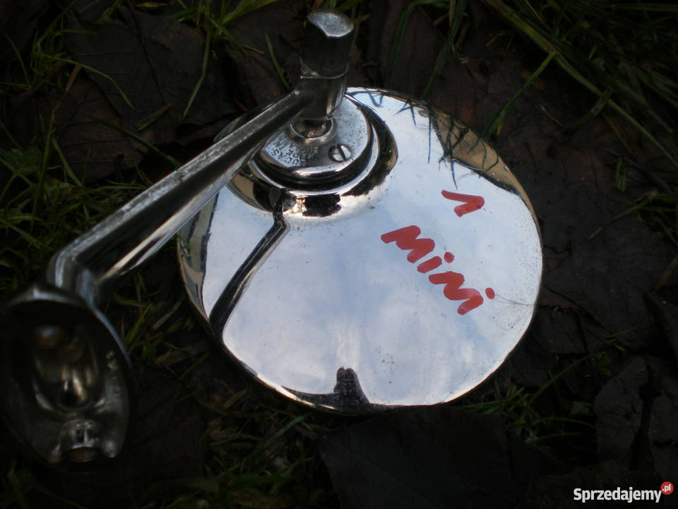 ChromKolekcjonerskie lusterko Mini Morris lusterka zewnętrzne Gorzów Wielkopolski
