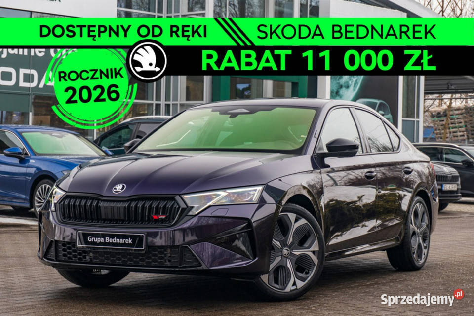 koda Octavia Octavia FL RS 20 TSI 265 DSG czujnik deszczu Łódź