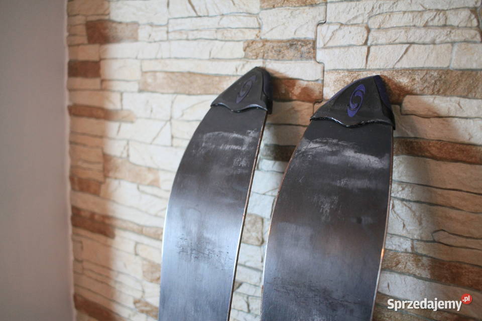 Narty Superaxe 800 Salomon z wiązaniami Pszczyna