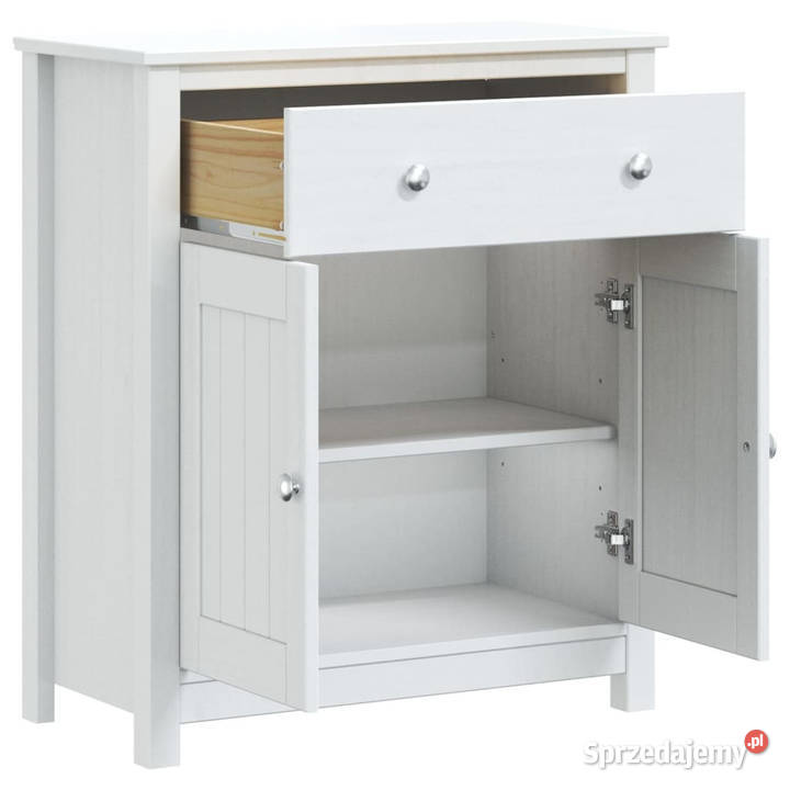 Szafka łazienkowa BERG biała 695x34x80 drewno Warszawa sprzedam