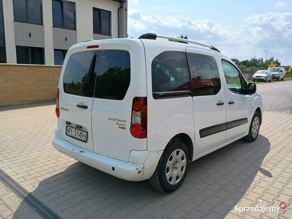 Peugeot Partner 16 HDI 2016 5osobowy manualna Płock