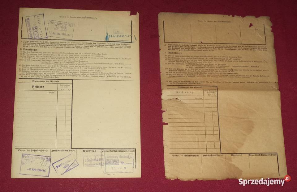 Bahnhof Gleiwitz Hindenburg Plitz Wehrmacht list Piekary Śląskie