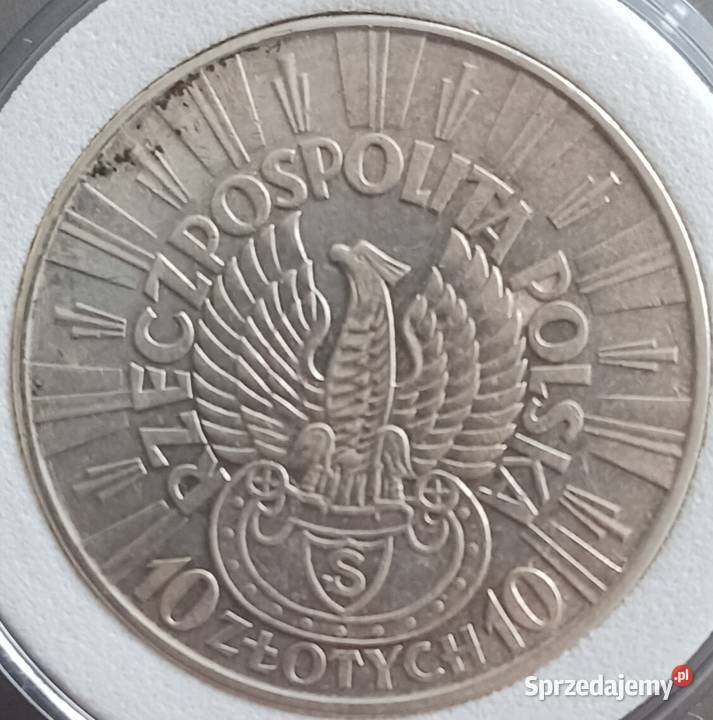 10 J Piłsudski 1934 r Orzeł Legionów wielkopolskie Konin