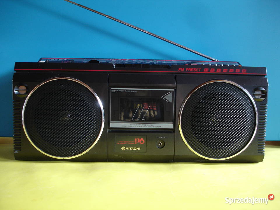 Radiomagnetofon HITACHI TRKP6E Pozostałe Zielona Góra