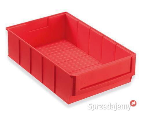 Pojemnik warsztatowy 300x183x81 mm czerwony Kamionna sprzedam