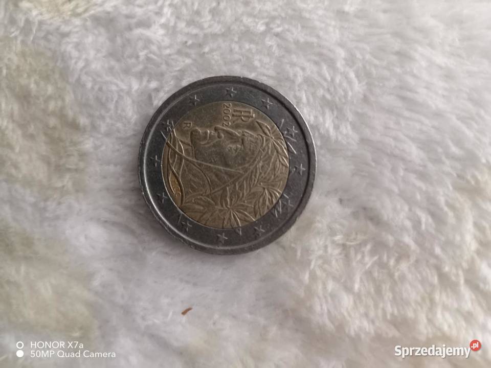 Kolekcjonerska moneta 2 euro 2002r Dante Kielce