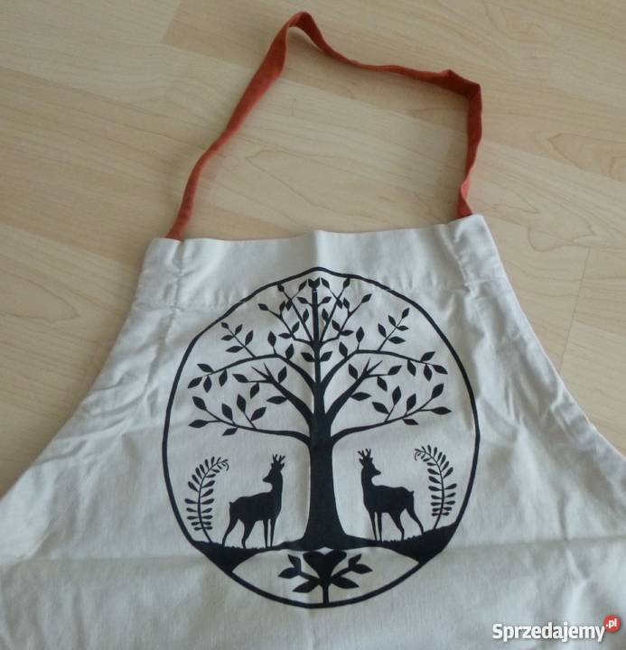 Fartuch kuchenny z pojemną kieszenią sprzedam