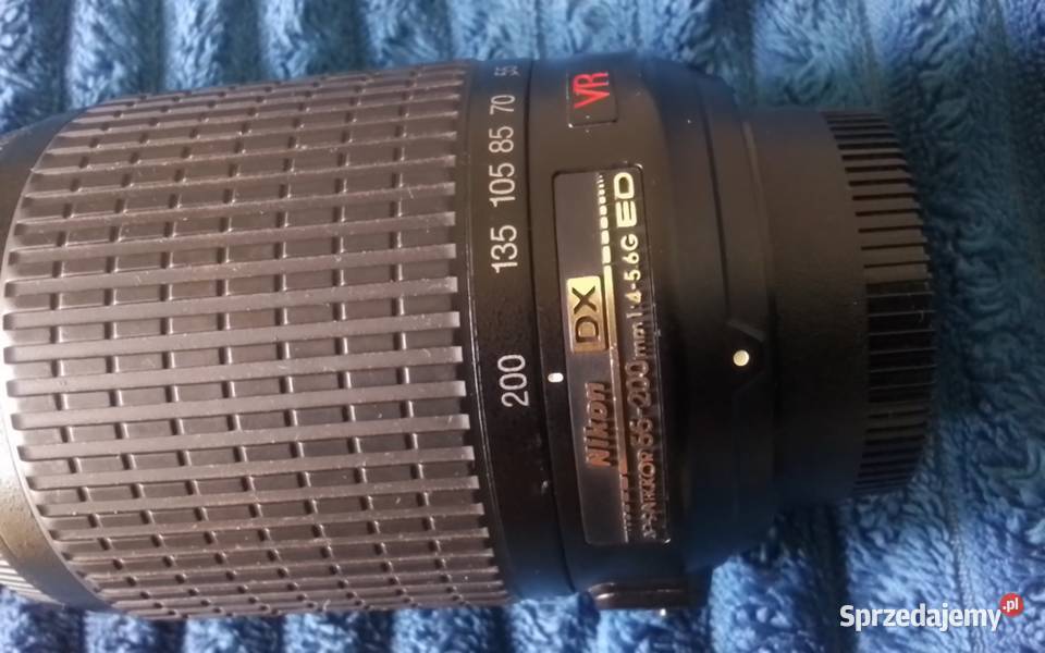 Nikon DX nikkor 55200mm 1456 ED VR Siemiatycze