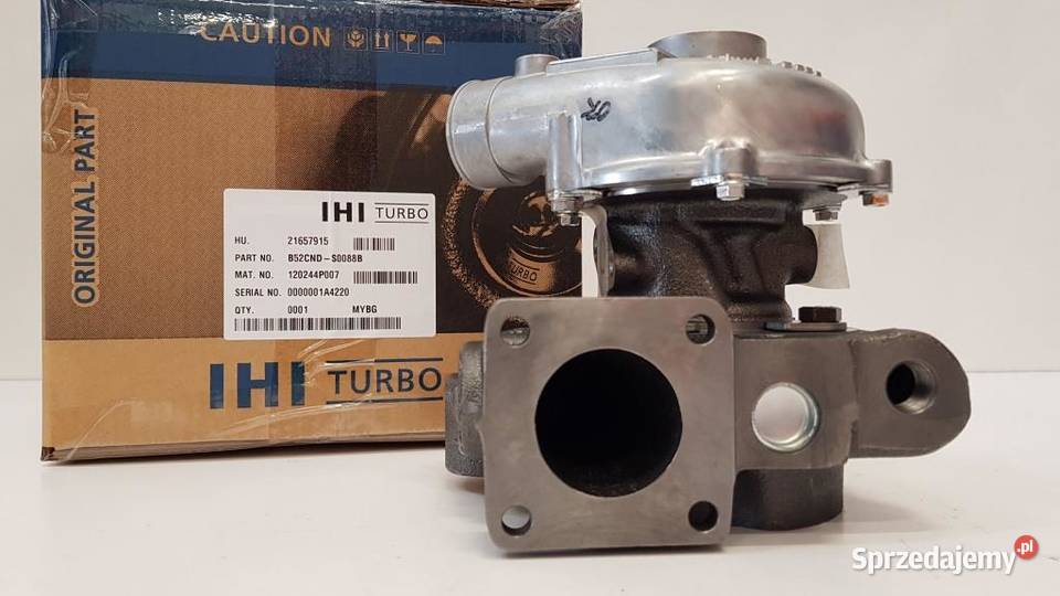 Nowa turbosprężarka IHI MYBG VB180088 Siedlce sprzedam