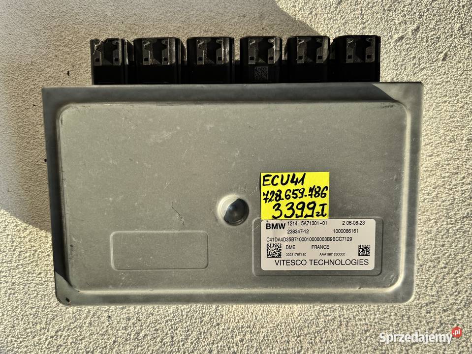 NOWY ECU KOMPUTER STEROWNIK SILNIKA 5A71301 BMW sprzedam