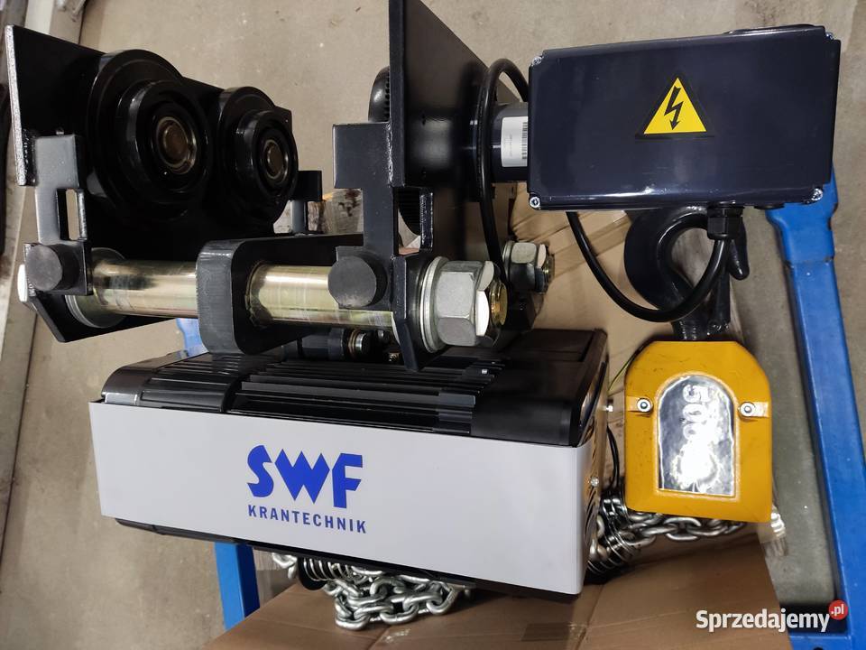Nowy wciągnik łańcuchowy SWF Krantechnik 5000 z Produkcja Biznes i Przemysł pomorskie Nowa Wieś