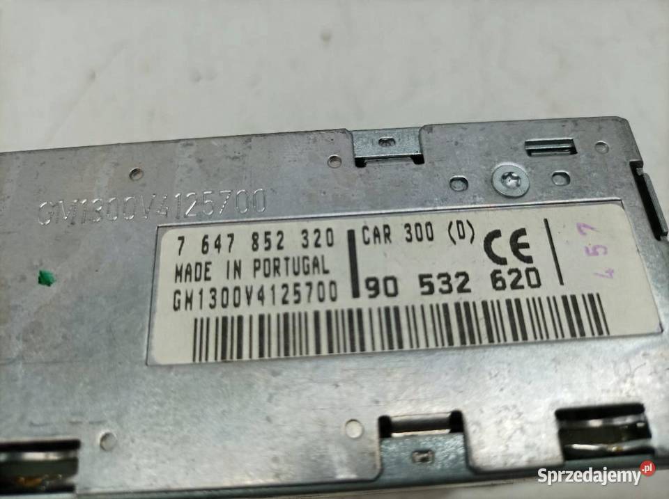 RADIO 90532620 Opel Vectra II 19952002 B Sprzęt audio fabryczny świętokrzyskie