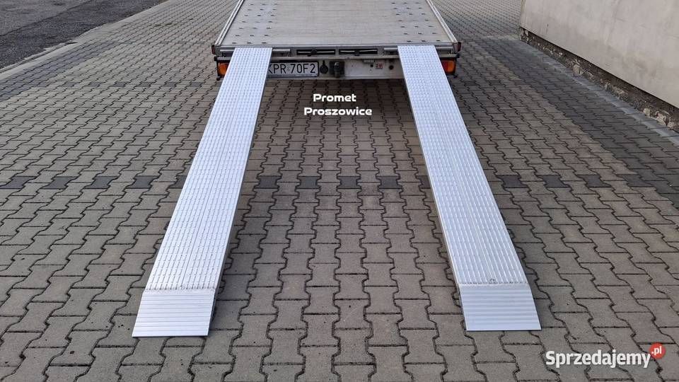 2 Najazdy Aluminiowe 250 x 32 Panelowe do 25T nieuszkodzony Proszowice