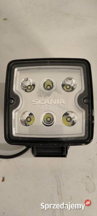 Scania lampa reflektor roboczy LED 24v małopolskie Szczucin